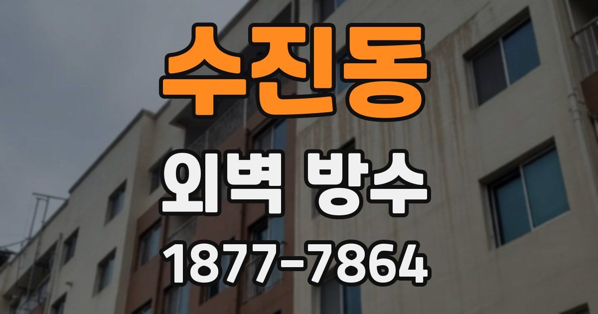 수진동 외벽 방수