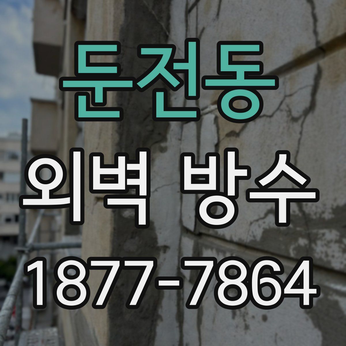 둔전동 외벽 방수
