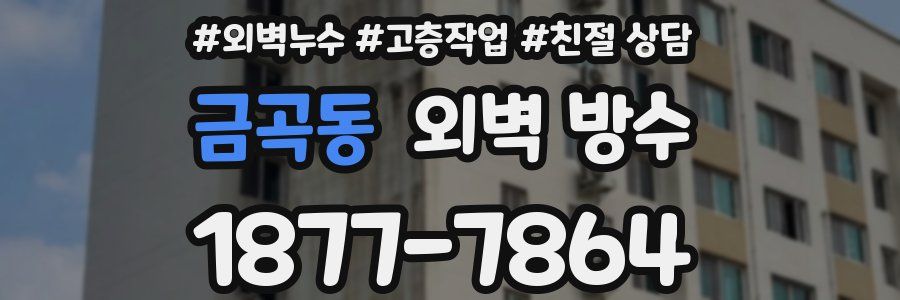 금곡동 외벽 방수