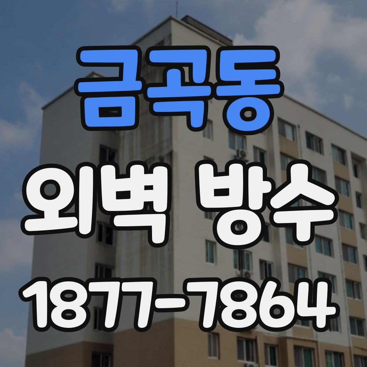 금곡동 외벽 방수
