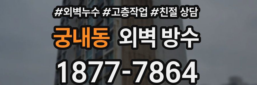 궁내동 외벽 방수