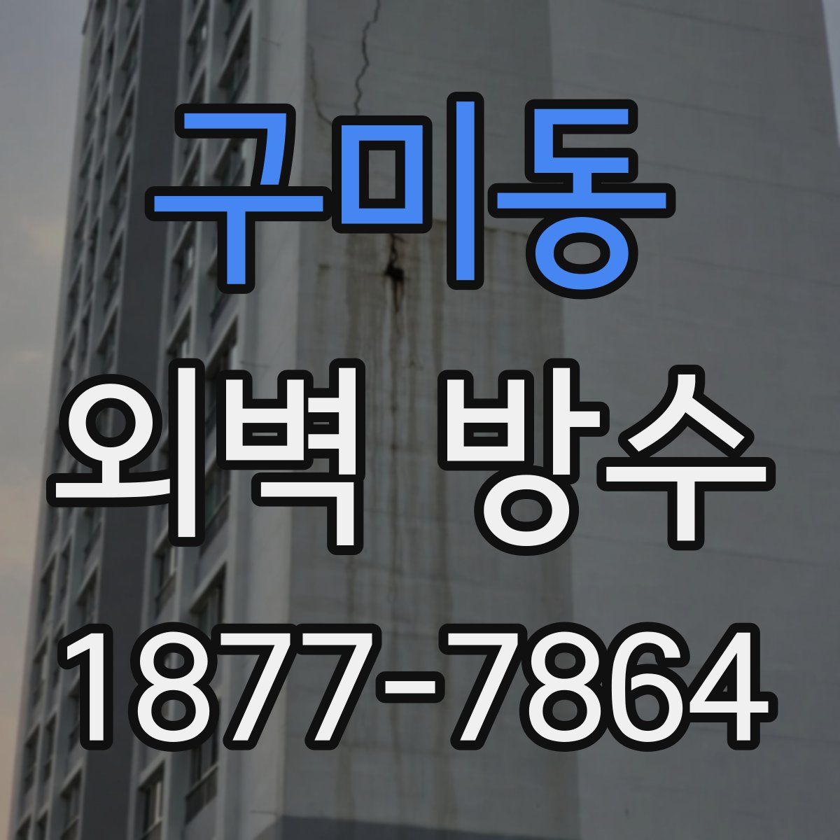 구미동 외벽 방수