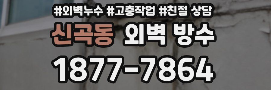 신곡동 외벽 방수