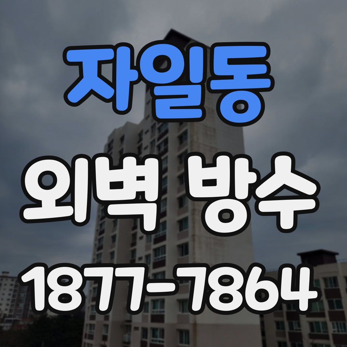 자일동 외벽 방수