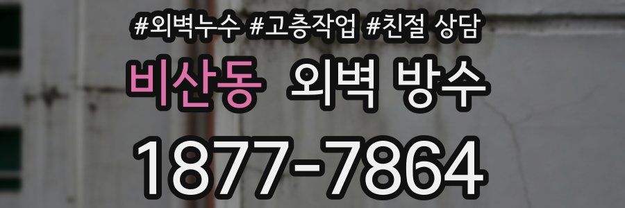 비산동 외벽 방수
