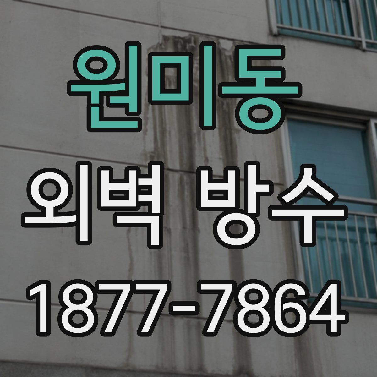 원미동 외벽 방수
