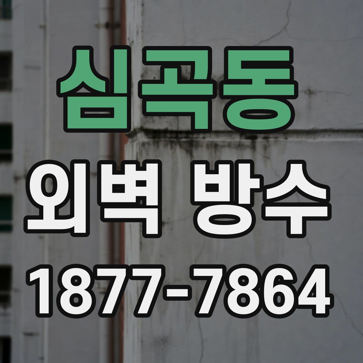 심곡동 외벽 방수