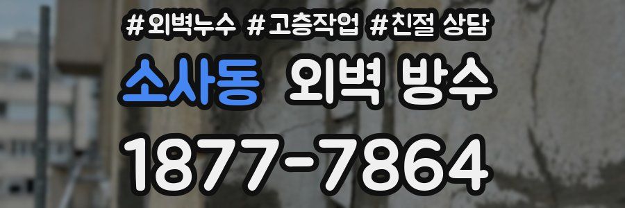 소사동 외벽 방수
