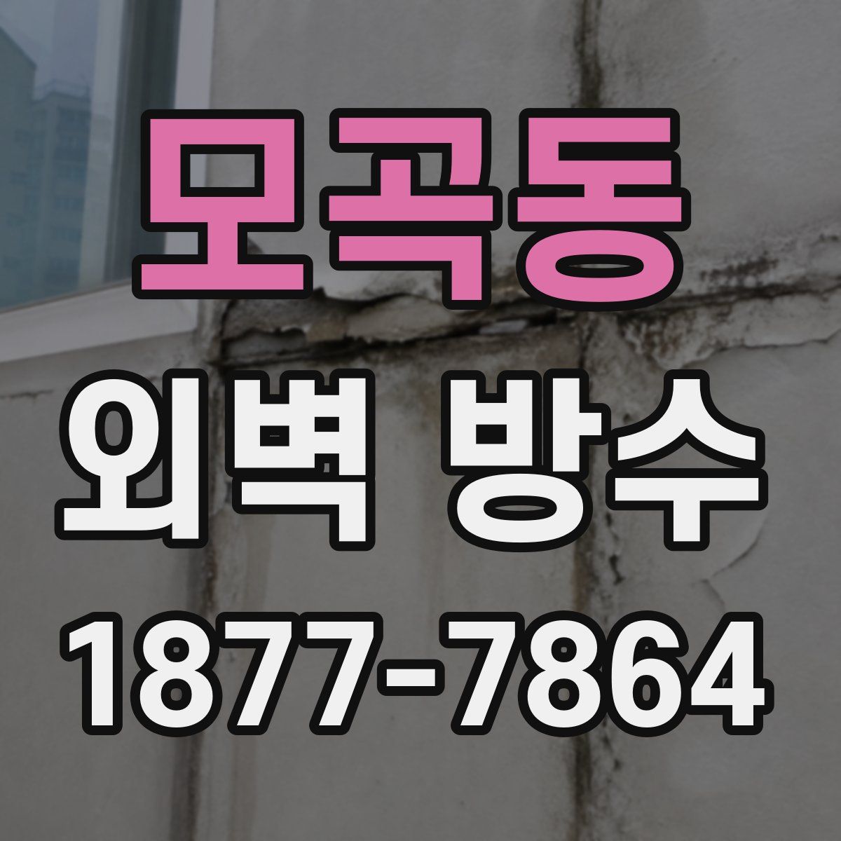 모곡동 외벽 방수