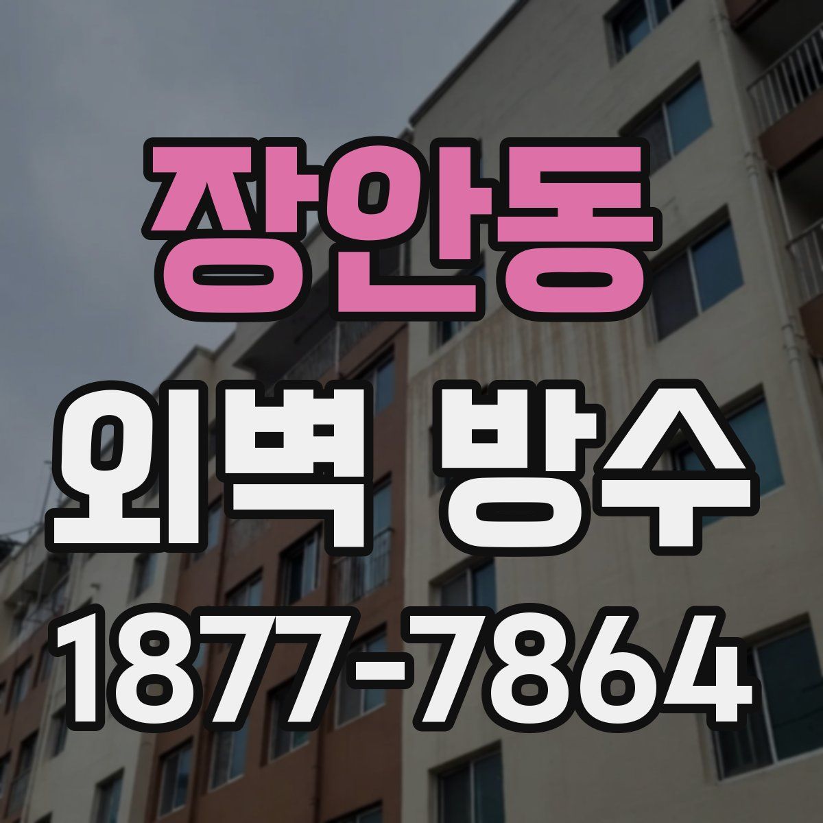 장안동 외벽 방수