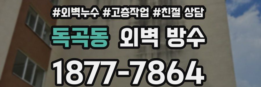 독곡동 외벽 방수