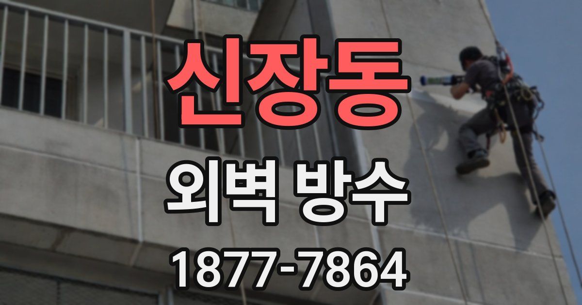 신장동 외벽 방수