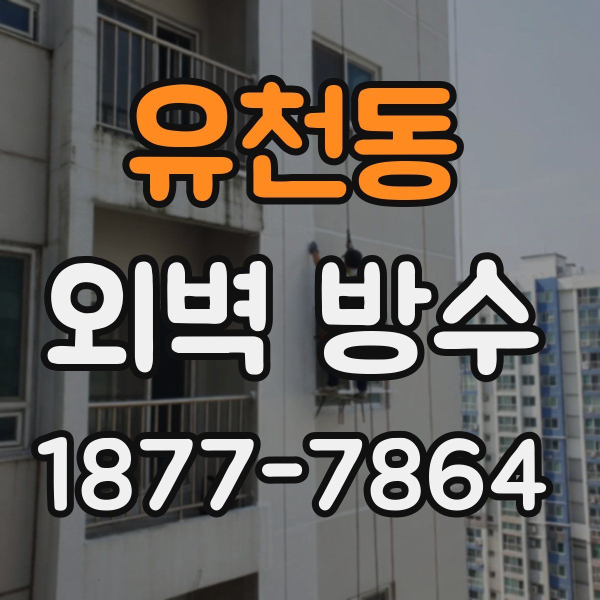 유천동 외벽 방수