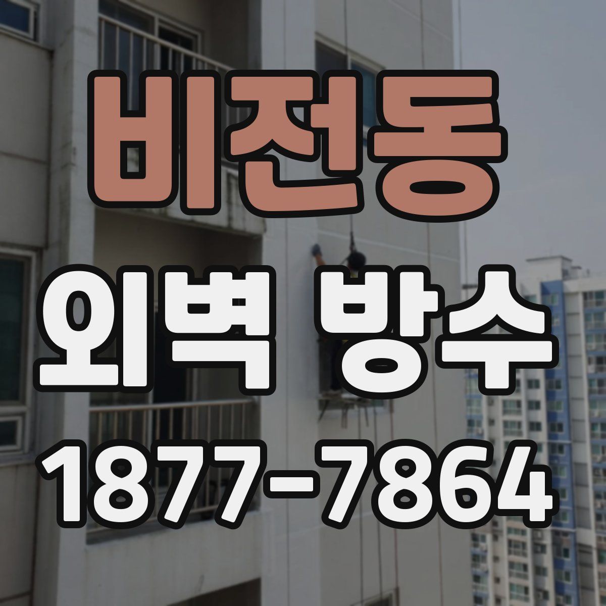 비전동 외벽 방수