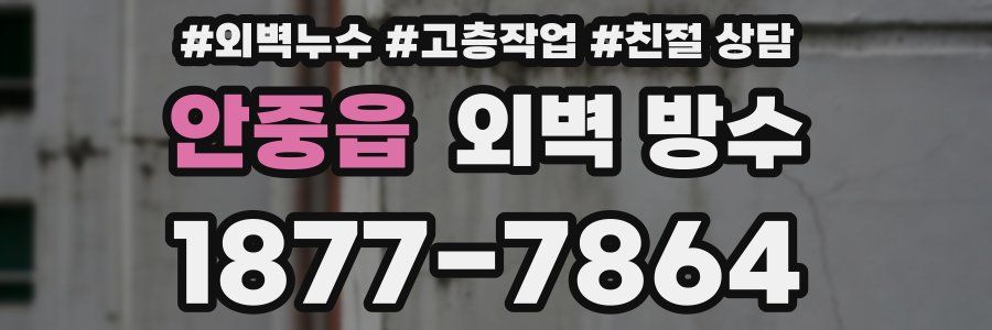 안중읍 외벽 방수