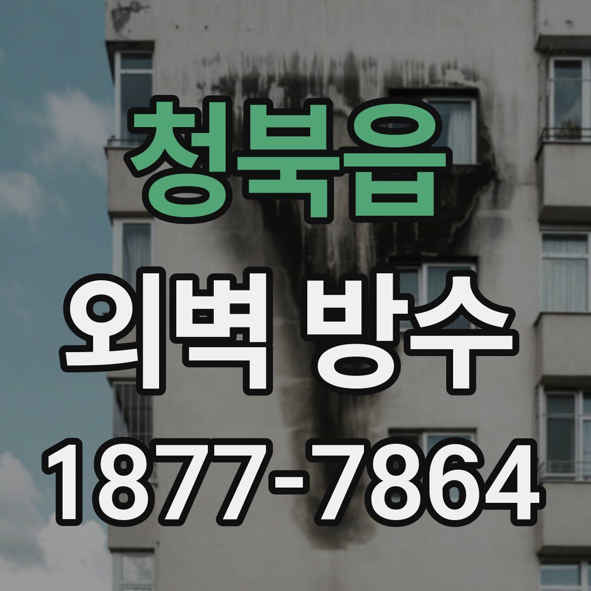 청북읍 외벽 방수
