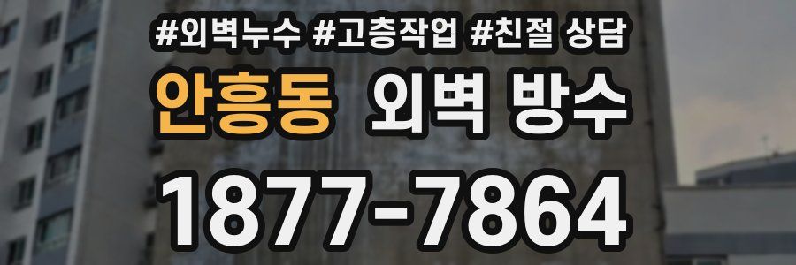 안흥동 외벽 방수