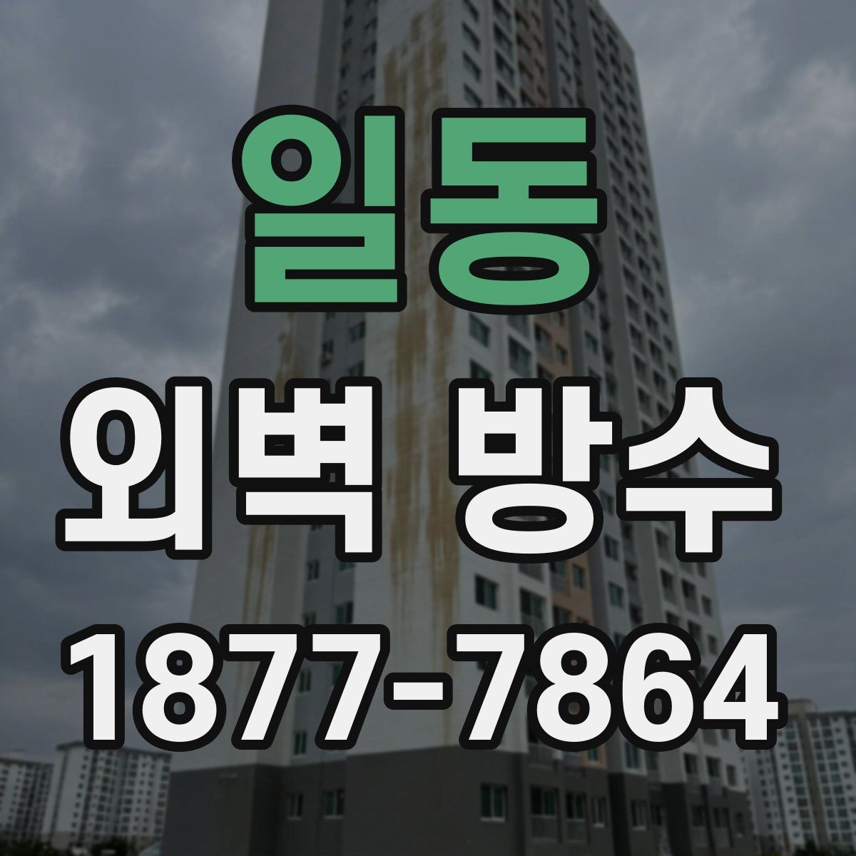 일동 외벽 방수