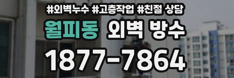 월피동 외벽 방수
