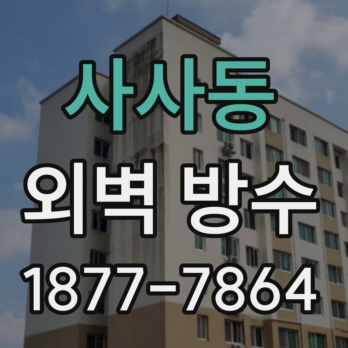 사사동 외벽 방수