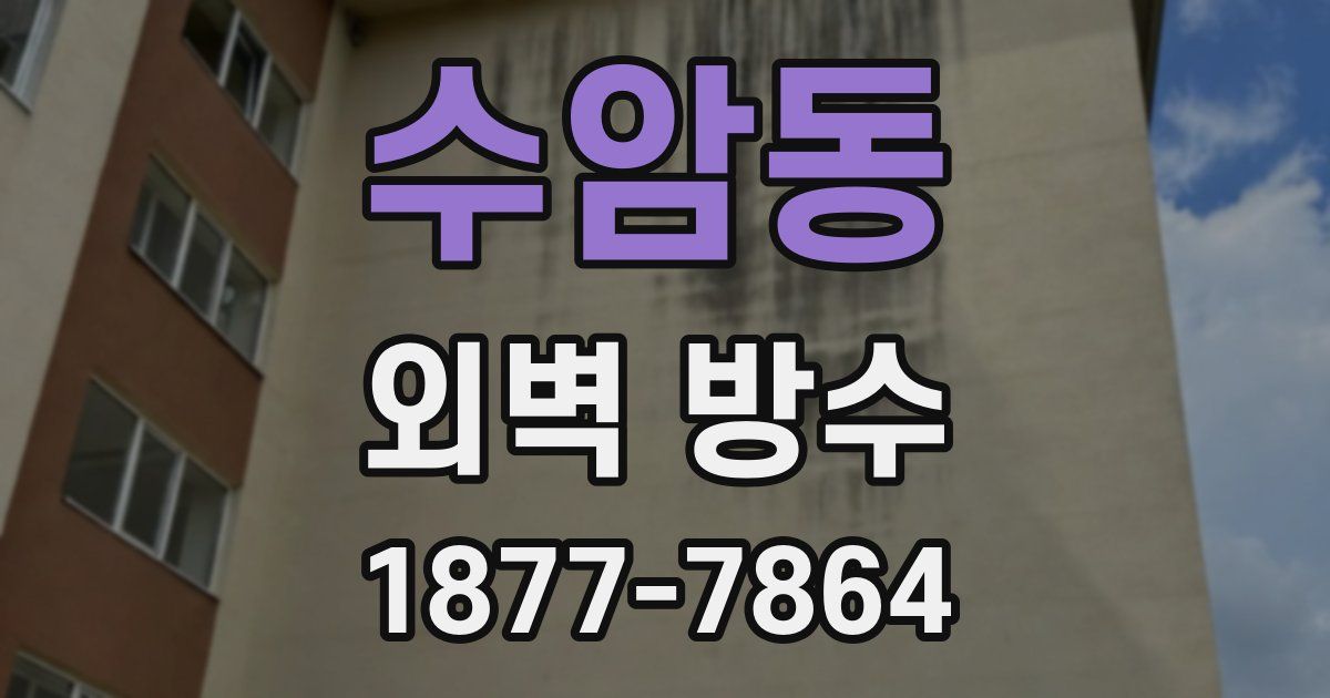 수암동 외벽 방수