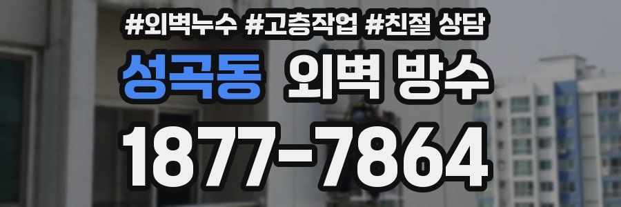성곡동 외벽 방수