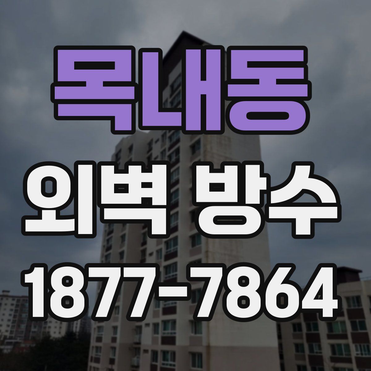 목내동 외벽 방수