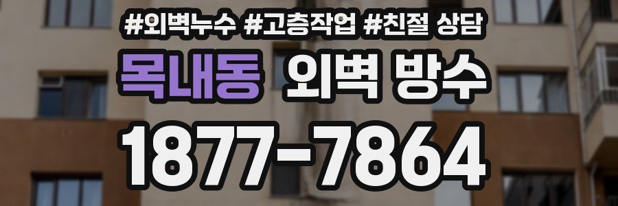 목내동 외벽 방수