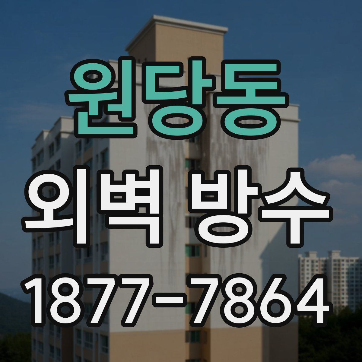 원당동 외벽 방수