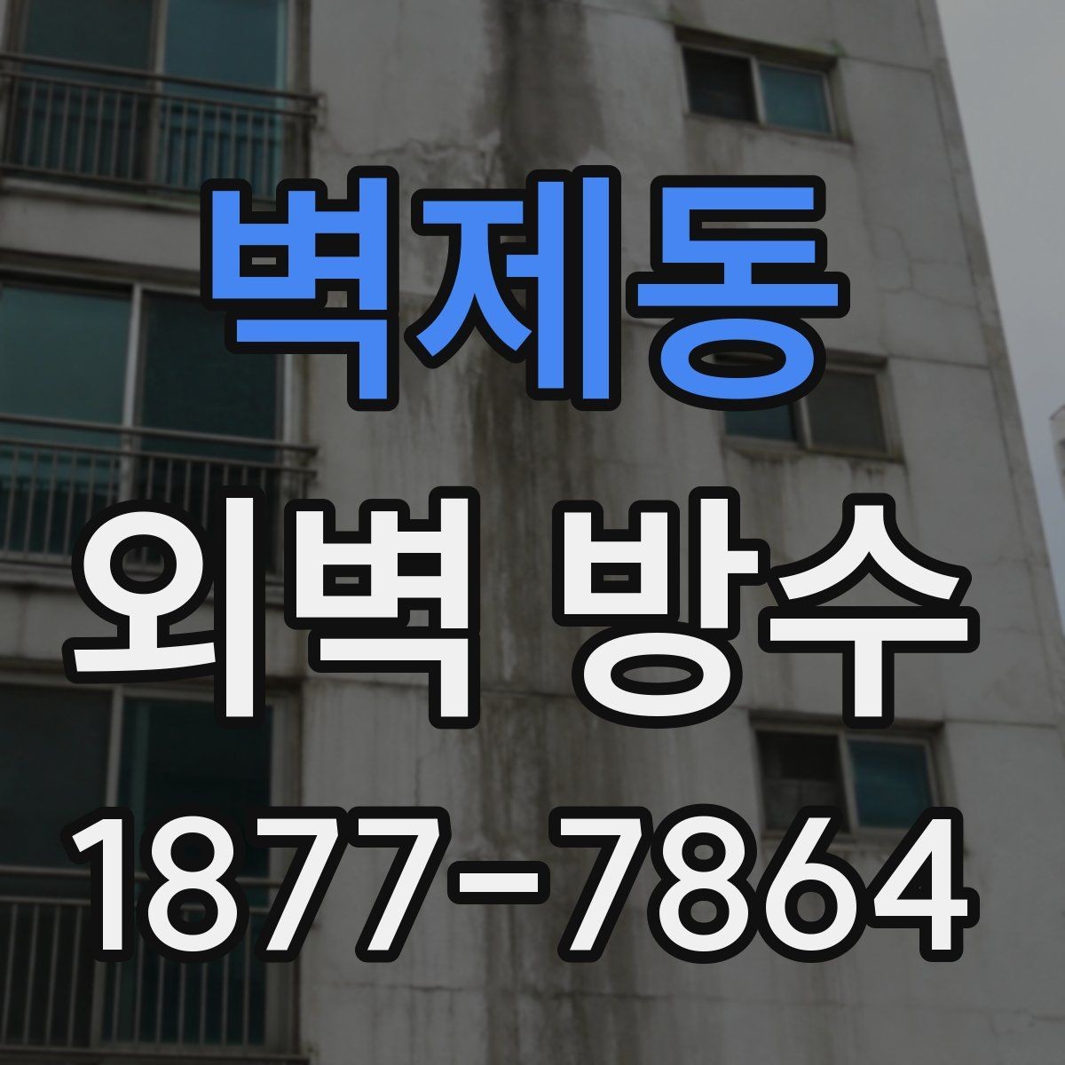 벽제동 외벽 방수 기준을 세울 때 살펴볼 요소