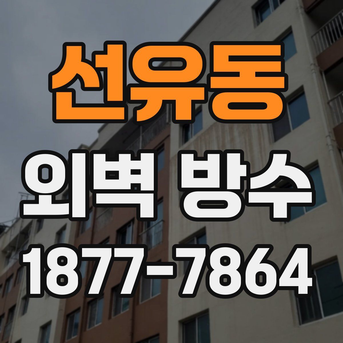 선유동 외벽 방수