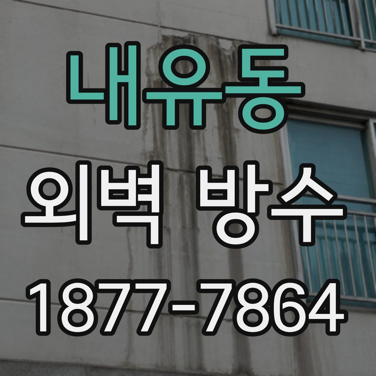 내유동 외벽 방수