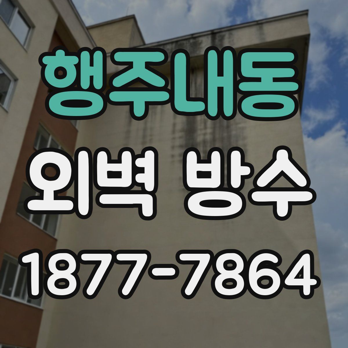 행주내동 외벽 방수