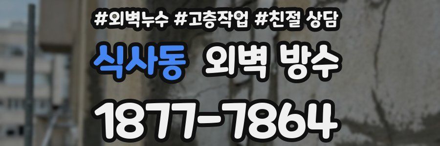 식사동 외벽 방수