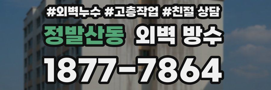 정발산동 외벽 방수