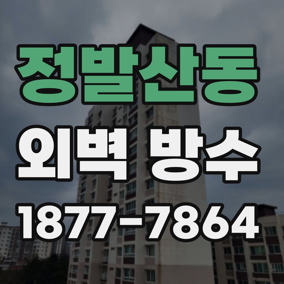 정발산동 외벽 방수