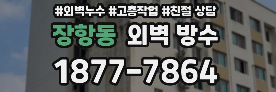 장항동 외벽 방수