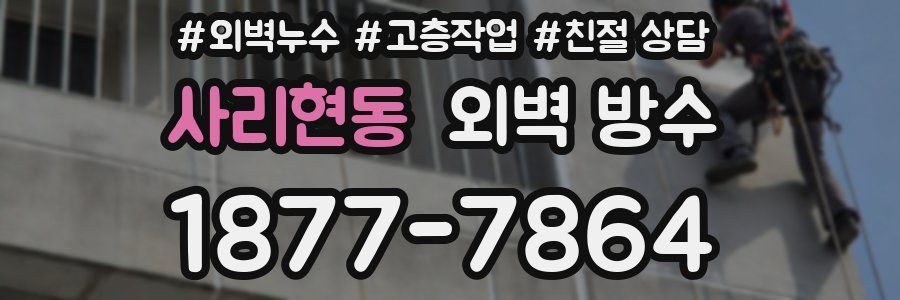사리현동 외벽 방수
