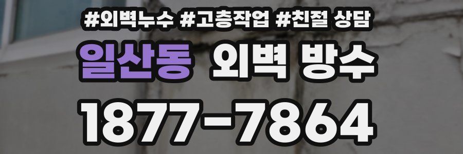 일산동 외벽 방수