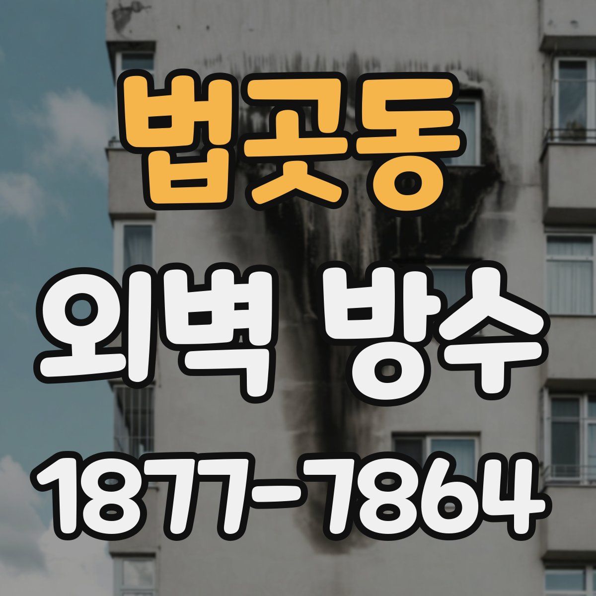 법곳동 외벽 방수