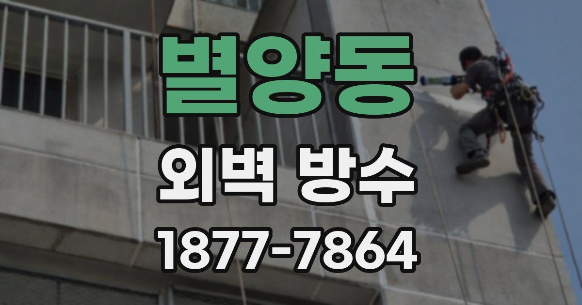 별양동 외벽 방수