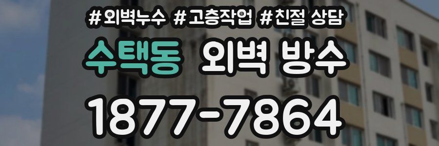 수택동 외벽 방수