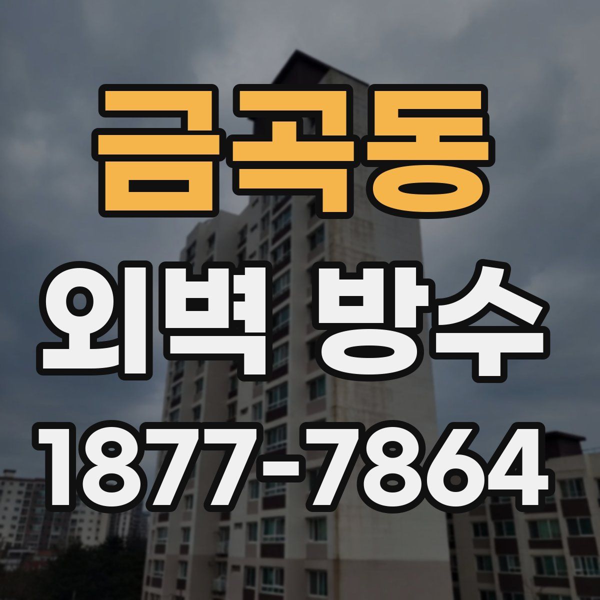 금곡동 외벽 방수