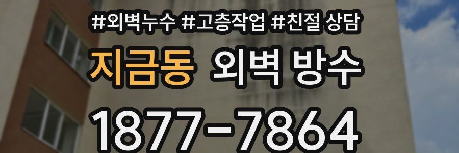 지금동 외벽 방수