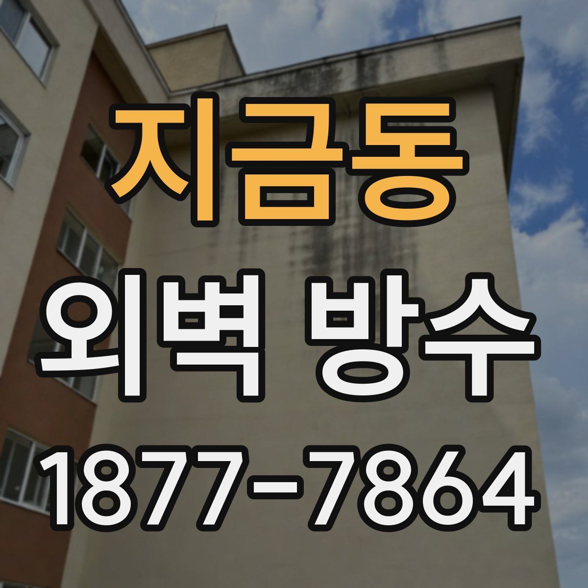 지금동 외벽 방수