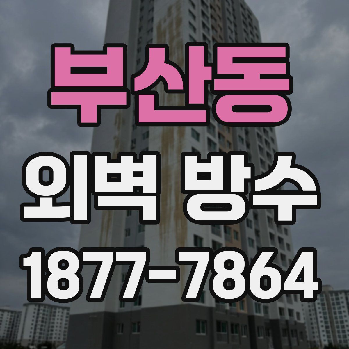 부산동 외벽 방수