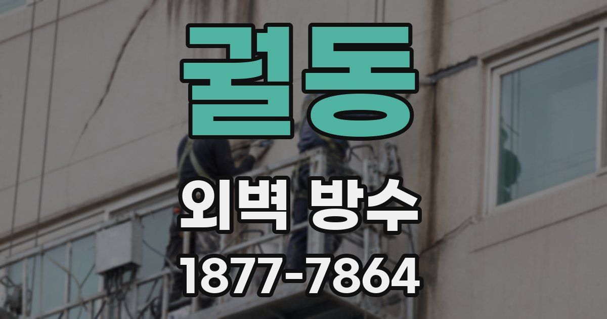 궐동 외벽 방수