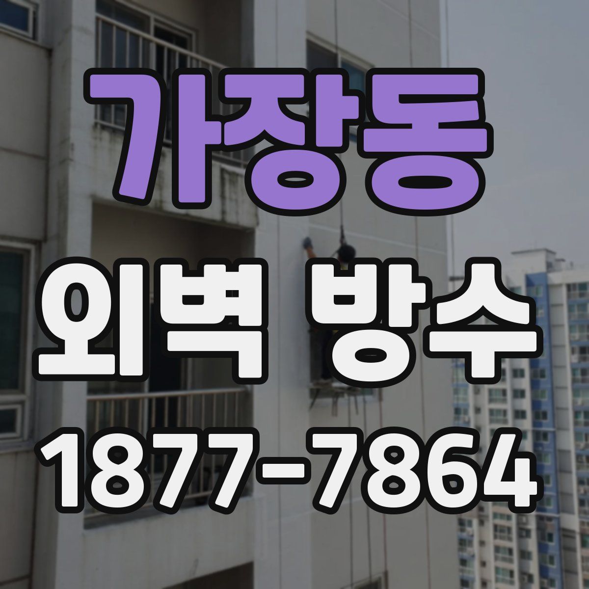 가장동 외벽 방수