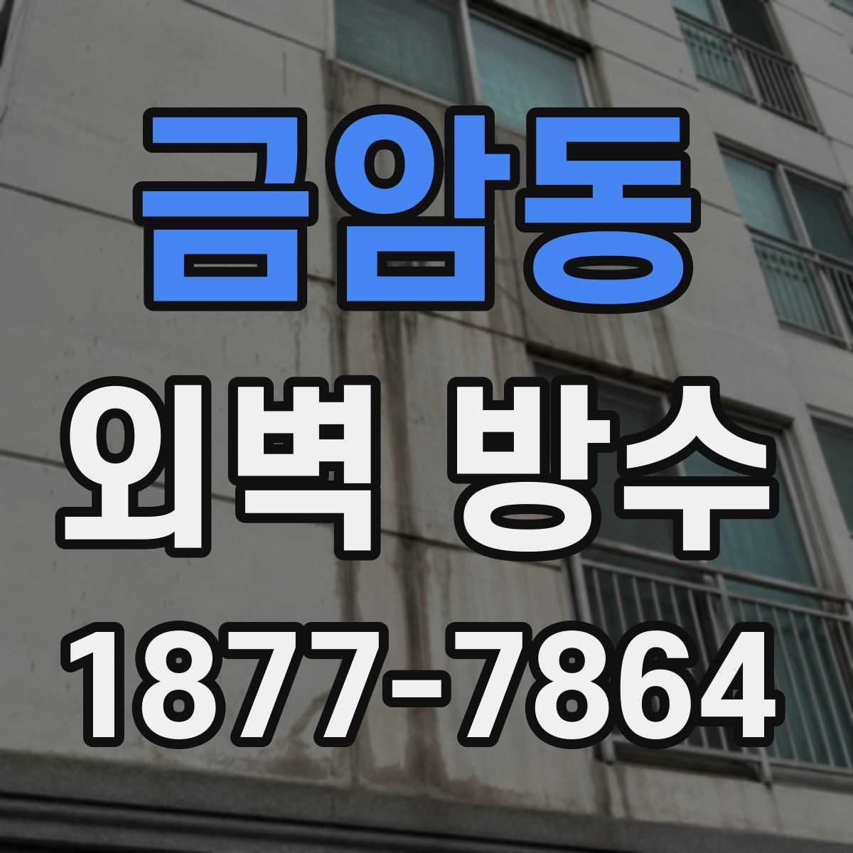 금암동 외벽 방수