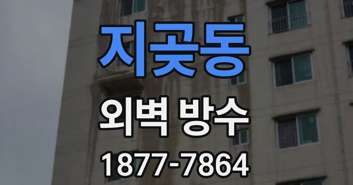 지곶동 외벽 방수